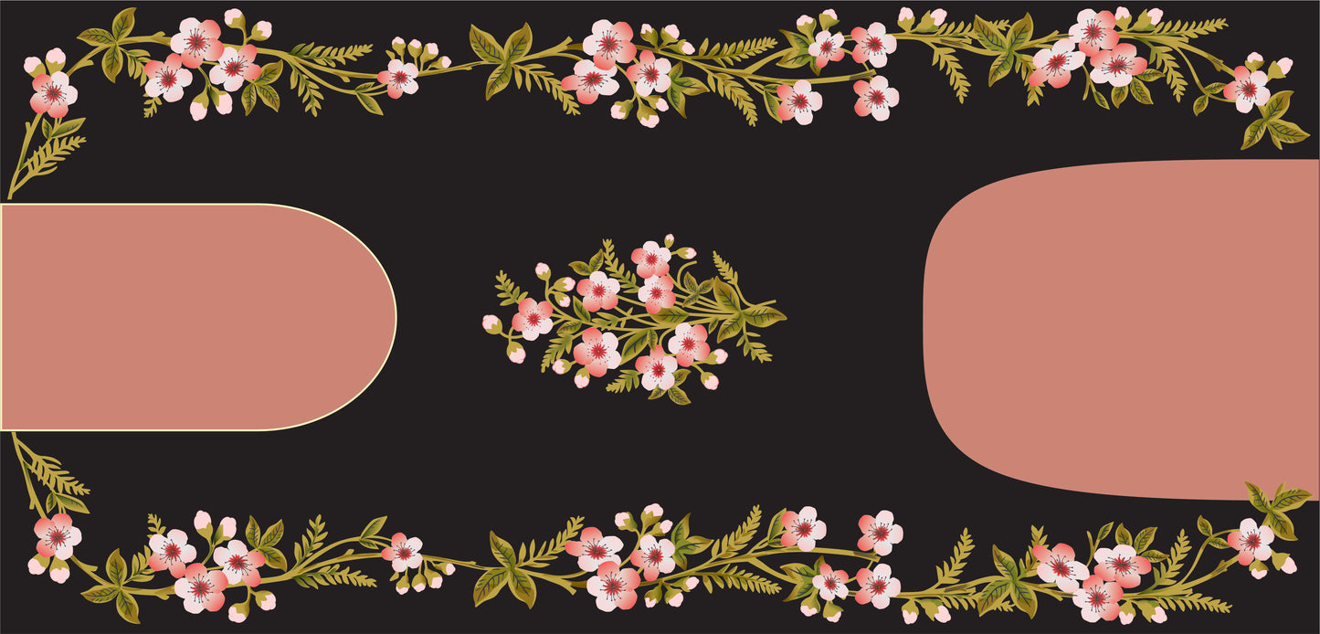 Model 15K sewing machines - 'Apple Blossom' waterslide decals