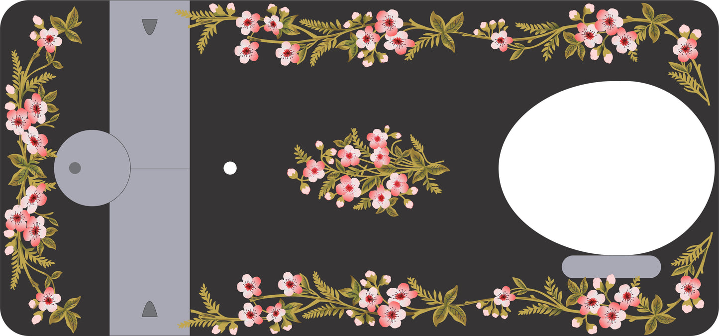 Model 99K sewing machines - 'Apple Blossom' waterslide decals