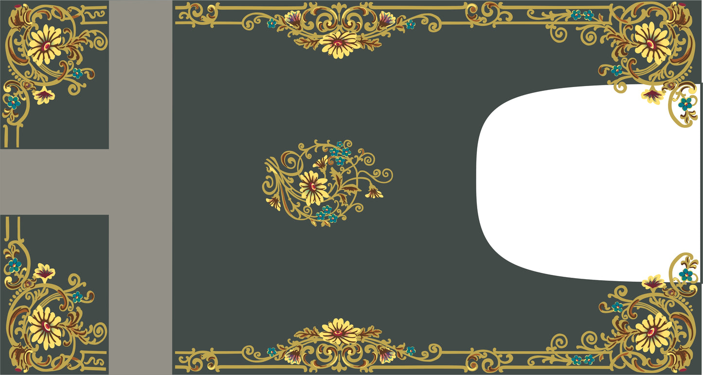 Wertheim 'Planet' Sewing Machine Waterslide Decals