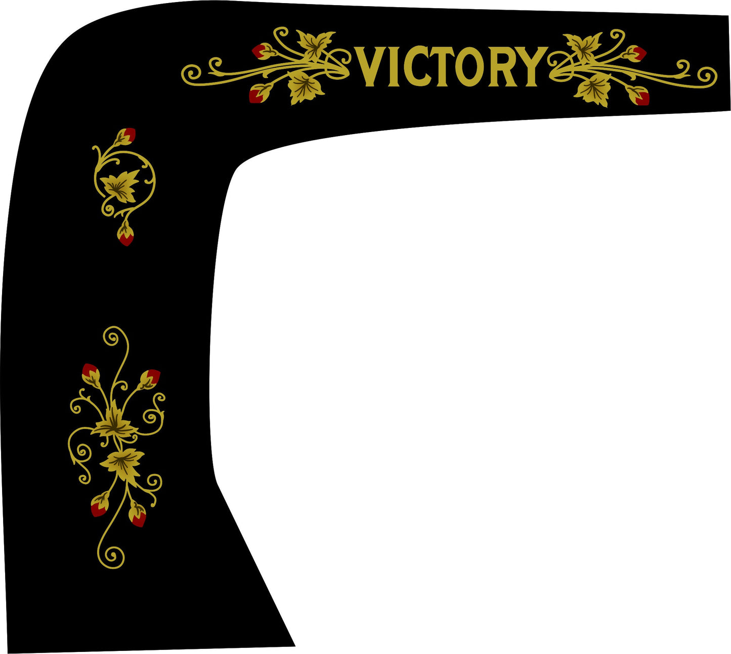 Davis Victory Sewing Machine Waterslide Decals