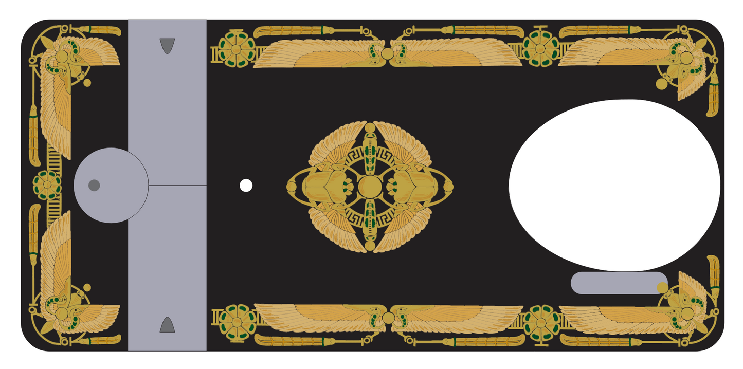 Franklin 'Scarab' Sewing Machine Waterslide Decals